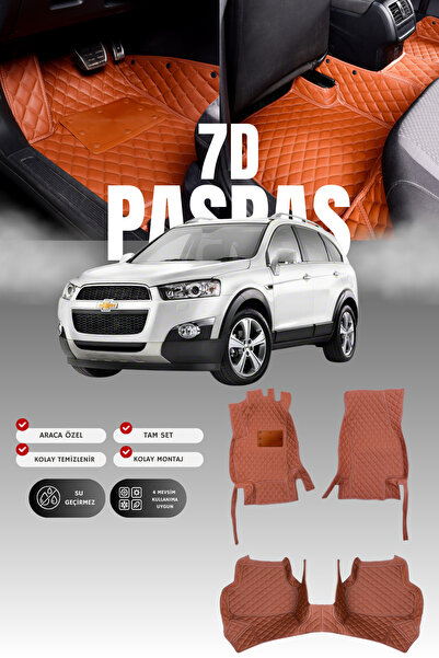 stiloto دواسة سيارة جلدية سباعية الأبعاد لشيفروليه كابتيفيا (2006-2018) |   ح...