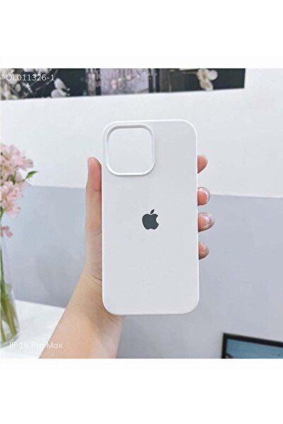 Generic Silicone Case Full Covered Anti-Scratch Shockproof For Apple iPhone 15 Pro Max (White)