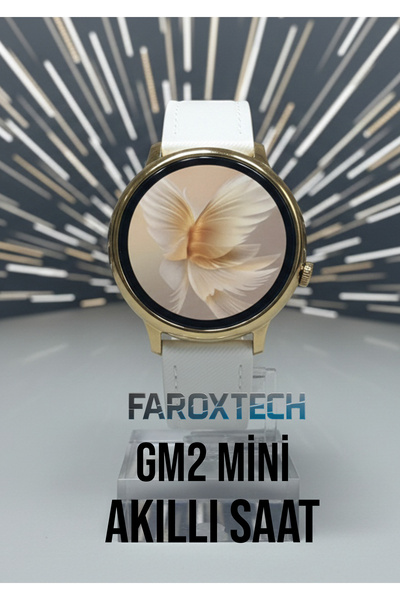 FaroxTech GM2 Mini Kadın Akıllı Saat – Nabız Ölçer - Adım Sayar - Suya Dayanı...
