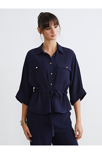 LC Waikiki I Tie-Front Loose Fit Women's Shirt from Freezen Store
