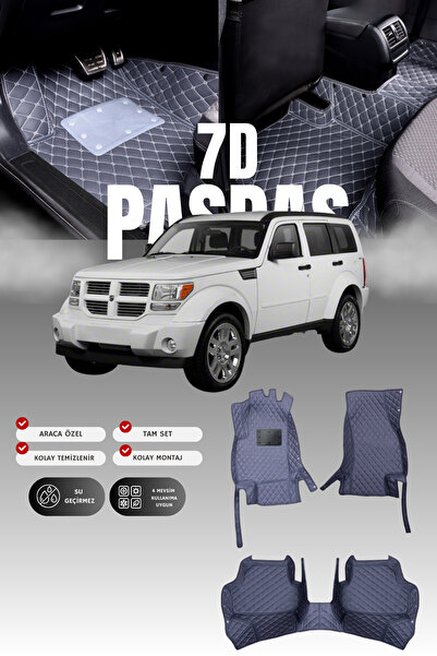 stiloto دواسة سيارة جلدية سباعية الأبعاد لدودج نيترو (2006-2012) |   حماية كا...