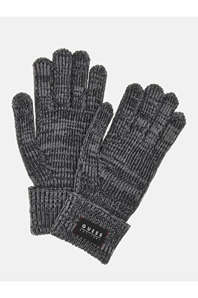 Guess Knit Erkek Yün Karışımlı Eldiven