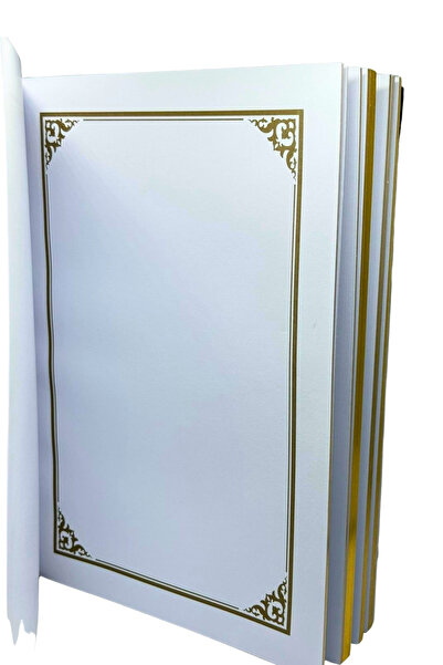 Mikro Gilded Honor Book - Wedding Book, with Dip Pen Set