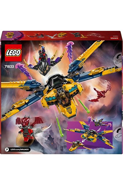 LEGO Ninjago - Ras and Arin's Supersonic Jet (71833), 8+, 510 pcs