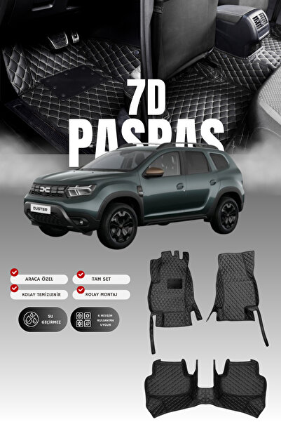 stiloto دواسة سيارة جلدية لداسيا داستر (2017 وما بعدها) بتصميم حوض سباحة 7D |...