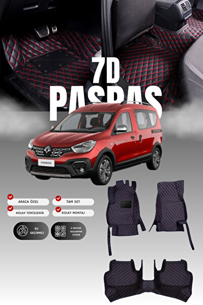 stiloto سجادة أرضية للسيارة من الجلد بتصميم حوض السباحة لرينو كانجو (2009-202...