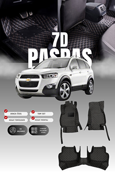 stiloto دواسة سيارة جلدية سباعية الأبعاد لشيفروليه كابتيفيا (2006-2018) |   ح...