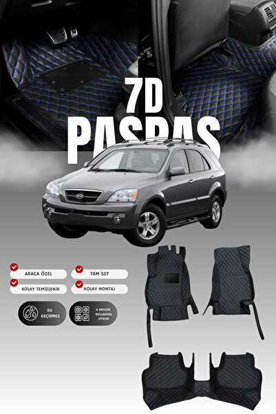 stiloto دواسة سيارة جلدية سباعية الأبعاد لكيا سورينتو (2018-2024) |   حماية ك...