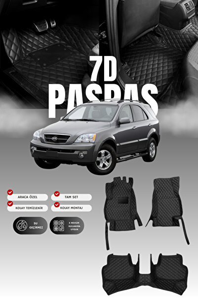 stiloto دواسة سيارة جلدية سباعية الأبعاد لكيا سورينتو (2018-2024) |   حماية ك...