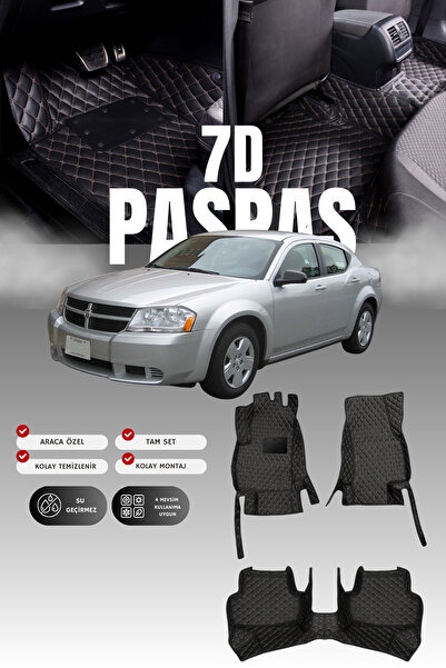 stiloto دواسة سيارة جلدية سباعية الأبعاد لسيارة دودج أفينجر (2007-2014) |   ح...