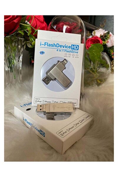 Generic 2TB 3-in-1 USB 3.0 Metal Flash Drive (Type-A, Lightning, Micro USB)