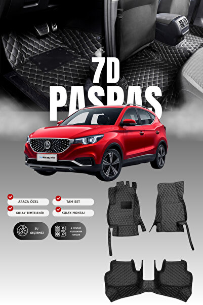 stiloto سجادة أرضية للسيارة من الجلد بتصميم حوض السباحة لسيارة إم جي زد إس (2...