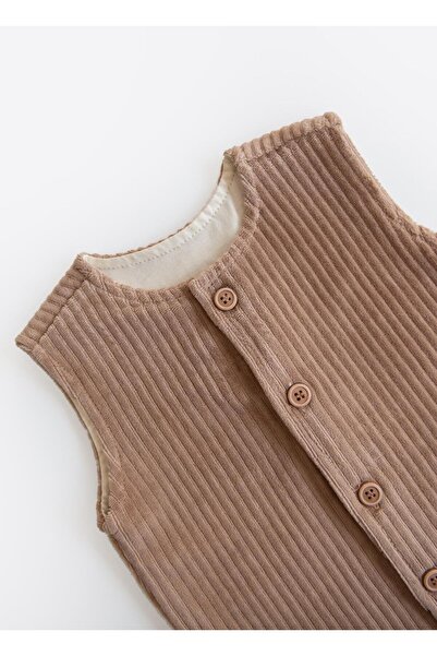 kitikate Organic Dosse Vest Brown