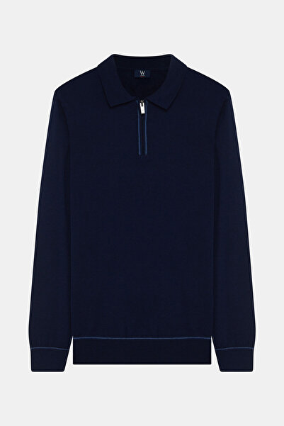 W Collection Dark Blue Sweater