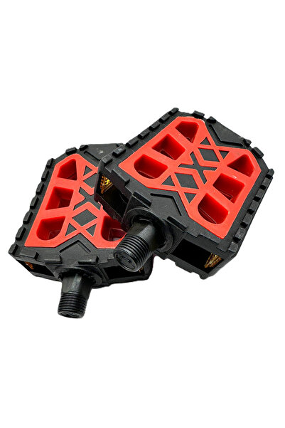 Sedona plastic pedals, Red