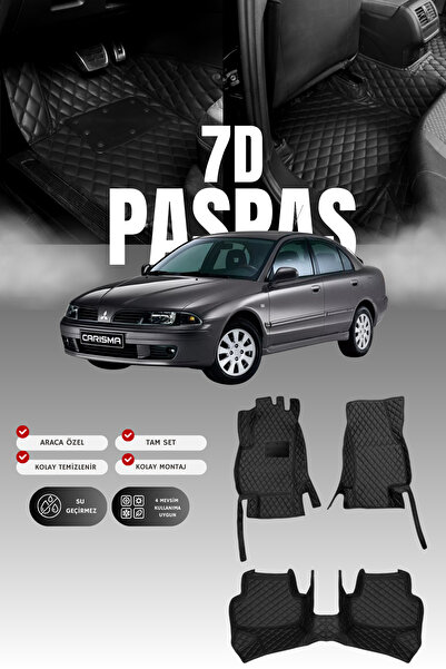 stiloto سجادة أرضية جلدية للسيارة ميتسوبيشي كاريزما (1995-2004) 7D |   حماية ...
