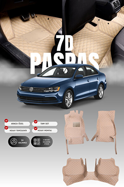 stiloto دواسة سيارة جلدية سباعية الأبعاد لفولكس فاجن جيتا (2011-2018) |   حما...