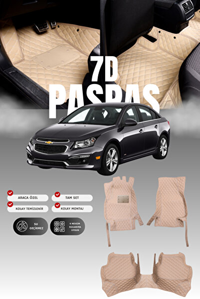 stiloto دواسة سيارة جلدية سباعية الأبعاد لشيفروليه كروز (2008-2016) |   حماية...