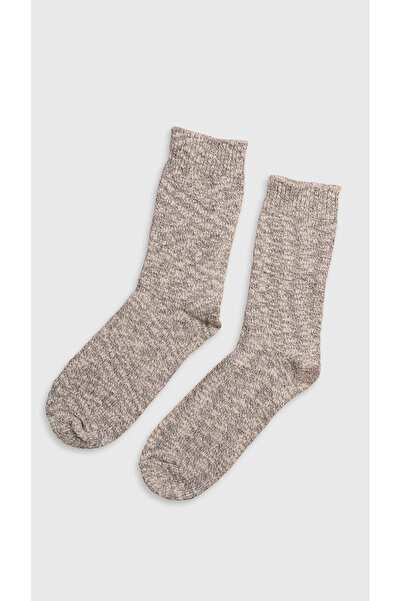 Buly Χοντρές χειμερινές κάλτσες με μελανζέ