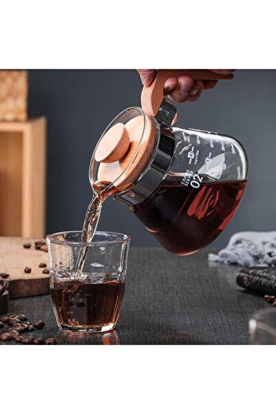 Seven Two Seven Glass pitcher for all beverages — 600 ml tea & coffee pitcher