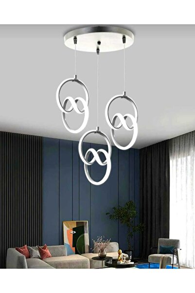 AVİZEM 3LÜ 3RENK GÜMÜŞ LED SARKIT