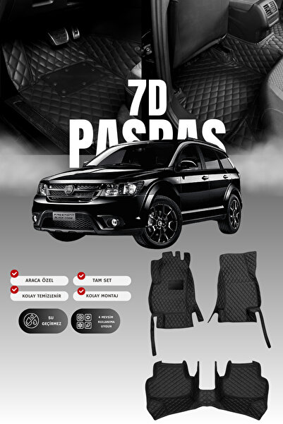 stiloto دواسة سيارة جلدية سباعية الأبعاد لسيارة فيات فريمونت (2011-2016) |   ...