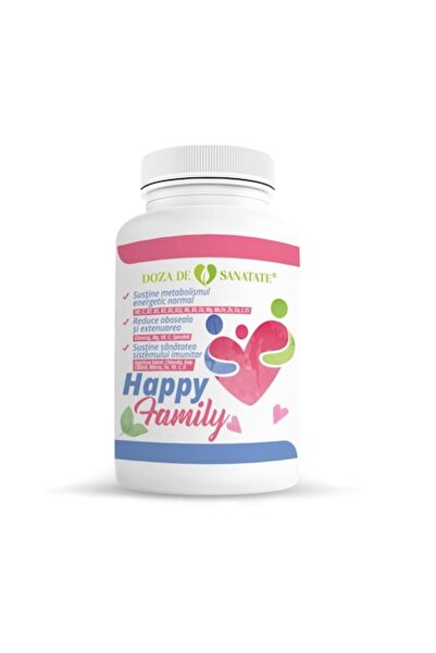 Doza de Sanatate Multivitamin dietary supplement, Doza de Sanatate, Happy Family, 30 tablets