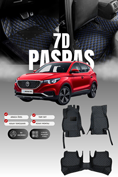 stiloto سجادة أرضية للسيارة من الجلد بتصميم حوض السباحة لسيارة إم جي زد إس (2...