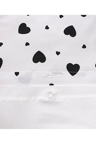 SERENART HOME Single Bedding Set Black Heart
