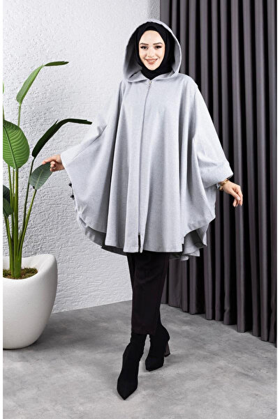 sefamerve με κουκούλα Παντελόνι Χιτζάμπ 0505-05 Γκρι