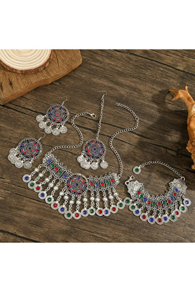 set.up Ethnic Authentic Handmade Quartet Set