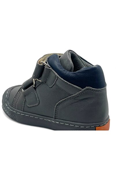 LEPİ Leather and Orthopedic Flexible Sole Boys' Boots