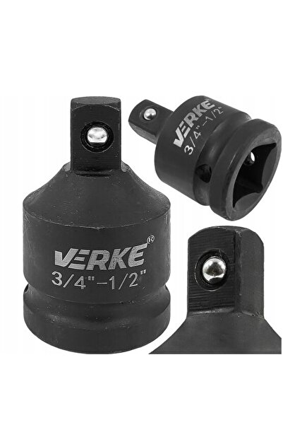 VERKE Adaptor impact, redus de la 3/4" la 1/2",