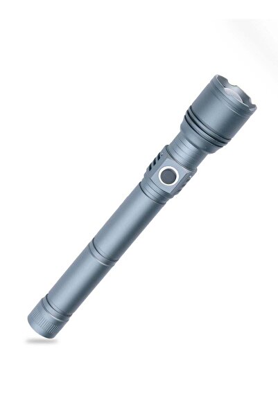 flexy Rechargeable Flashlight, 30W LED Laser, 3000 Lumens, 1800m Range