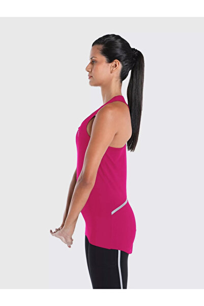 Wizard By Styli Women Burgundy Vent Wizardry Solid Racerback Tank Top