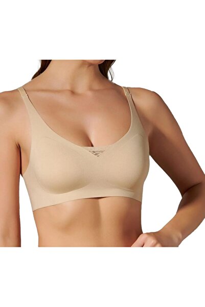 RUBIK Sports Bra Non Wired Seamless Padded Comfortable For Yoga Gym Training Running Workout Fitness