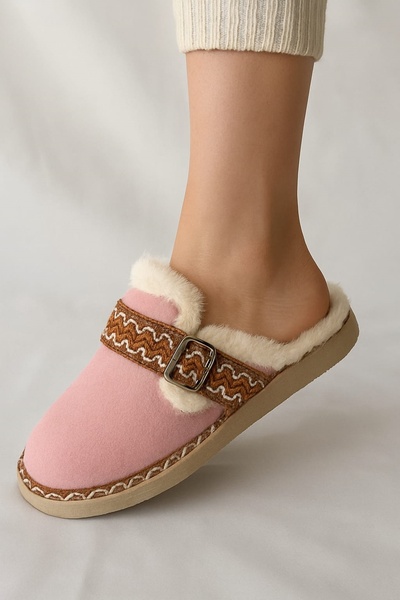 SCL SLC Tokalı Kapalı Ev Terliği