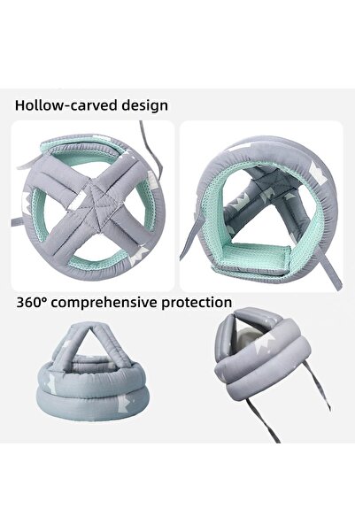 Generic Baby Head Protector Helmet for Walking and Crawling – Anti-Fall Safety Cap