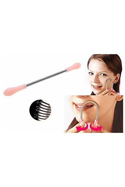 Generic Facial hair removal device, silver/pink, 10cm
