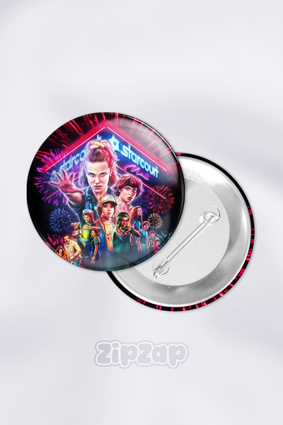 ZipZap مجموعة شارات زينة للحقائب من سلسلة 'سترينجر ثينجز' رقم 2 (قطعة واحدة)