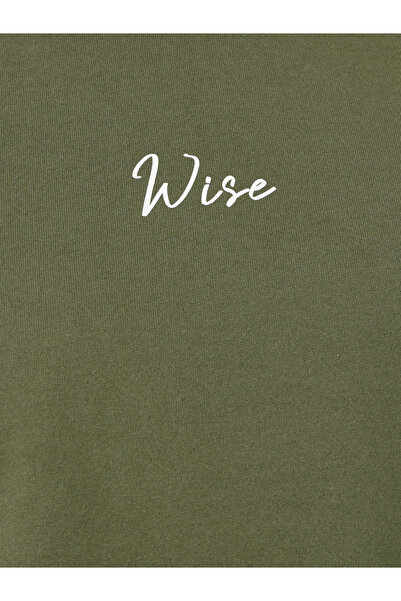 Styli Men Eco Earth Relaxed Fit Cut and Sew Detail Hoodie