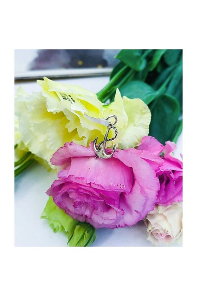 Jolie Silver Pandantiv din argint 925, model ancoră, 22 x 14 mm, 0.9 g