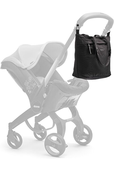 Doona Essentials Tote Bag for Stroller Storage & Organization, Black