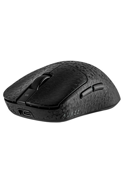 Coverzone Ajazz AJ199 Ultra Hafif Kablosuz Gaming Mouse – 58g, 12000 DPI, 3 Mod, Karbon Fiber Kabuk