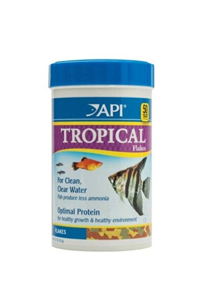 API رقائق طعام الأسماك الاستوائية 1.1 أونصة