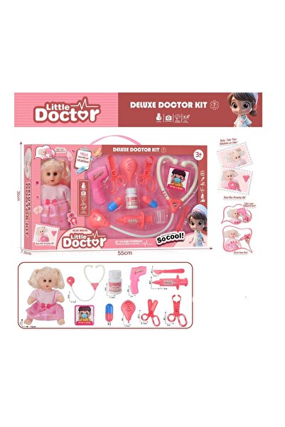 Toysea Doctor Play Set for Kids with Medical Tools and Accessories, Educational Pretend Play Kit