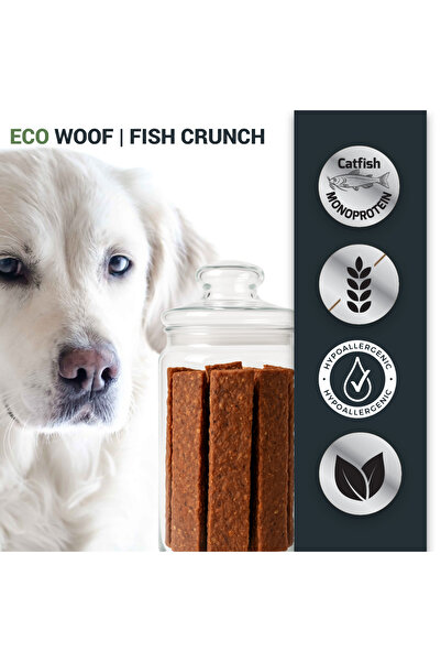 ECO NRG PET FOOD Dog Treats | Fish Snacks | CRISPY BARS FROM SOMN | 125 g