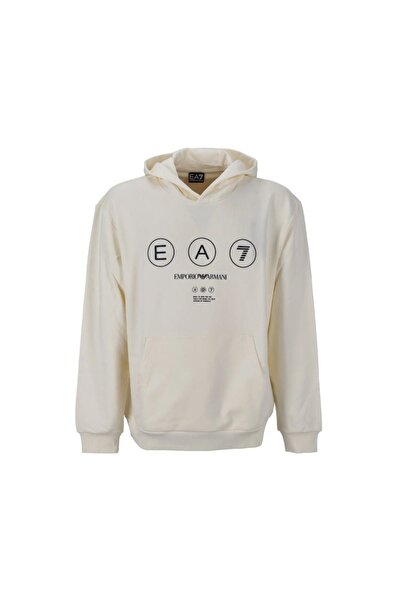 EA7 Hanorac TRAIN LOGO SERIES M HOODIE RN COFT WRITINGS