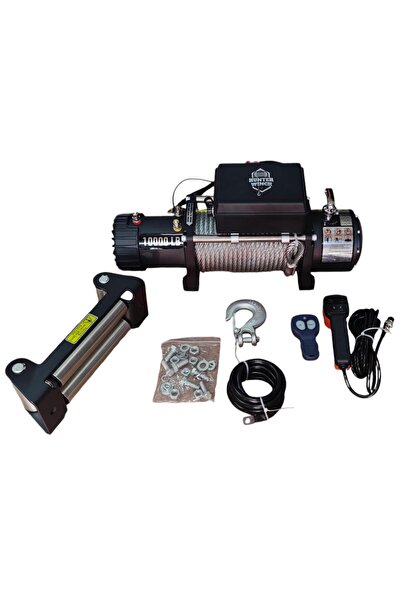 Hunter Vinç 10000 LB Çelik Halat 4x4 Offroad 12V