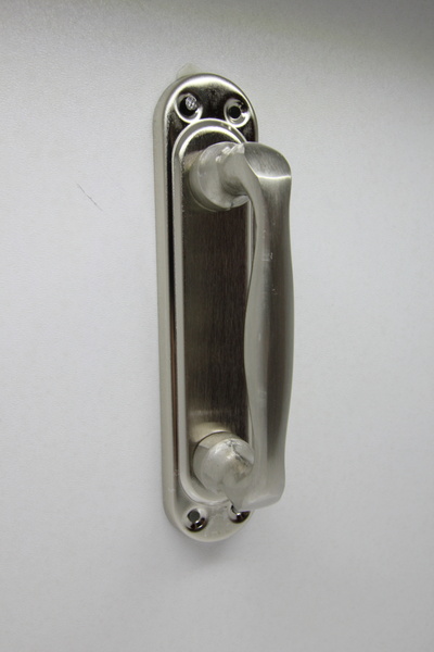 Selim Yapı Sürgülü Kapı Çekme Kolu Tutma Kulpu Kulbu Çelik Dış Kapı Tutamağı Kol Krom 16,5 Cm